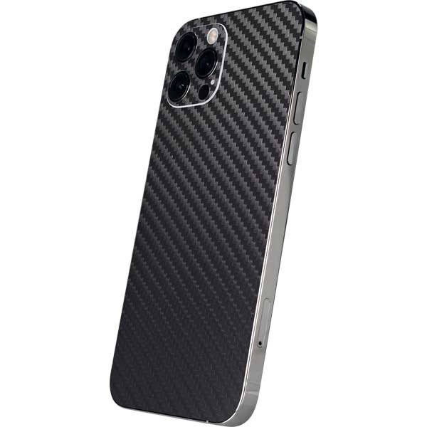 Black Carbon Fiber Specialty Texture Material iPhone 12 Pro Max Skin