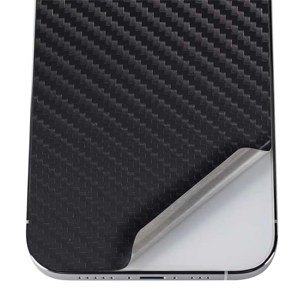 Black Carbon Fiber Specialty Texture Material iPhone 12 Pro Max Skin