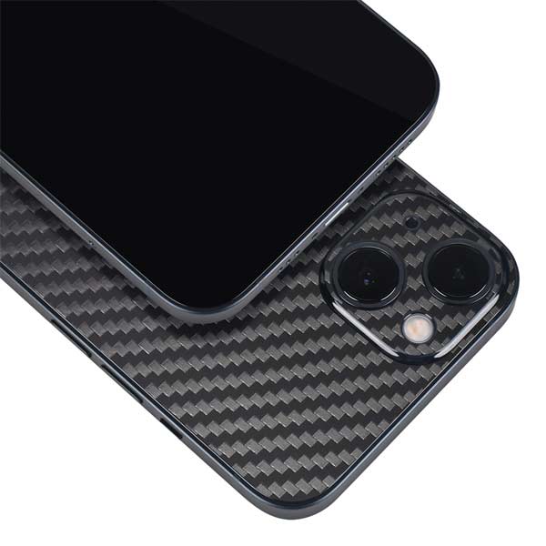 Black Carbon Fiber Specialty Texture Material iPhone 13 Mini Skin