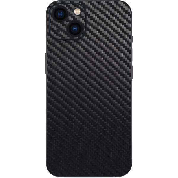 Black Carbon Fiber Specialty Texture Material iPhone 13 Skin