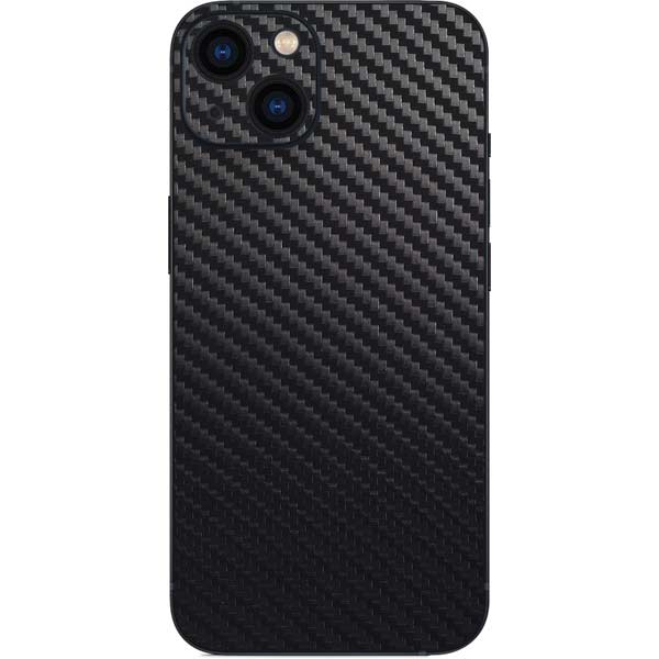 Black Carbon Fiber Specialty Texture Material iPhone 15 Skin