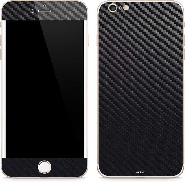 Black Carbon Fiber Specialty Texture Material iPhone 6/6s Plus Skin