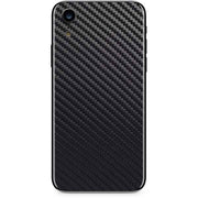 Black Carbon Fiber Specialty Texture Material iPhone XR Skin
