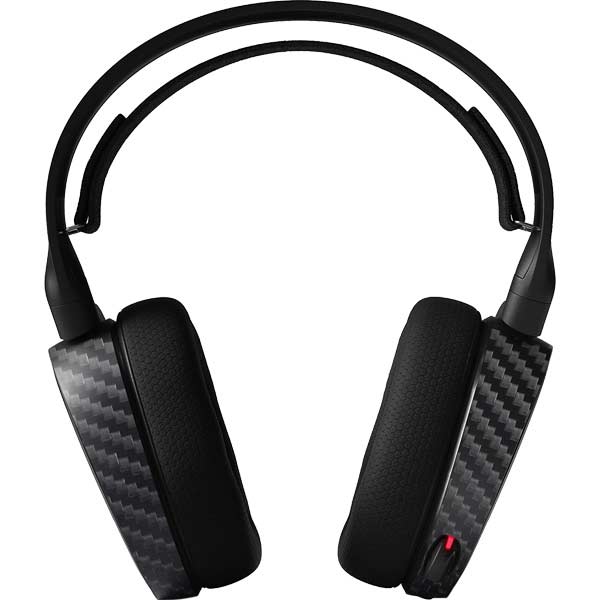 Black Carbon Fiber Specialty Texture Material SteelSeries Arctis 3 Skin