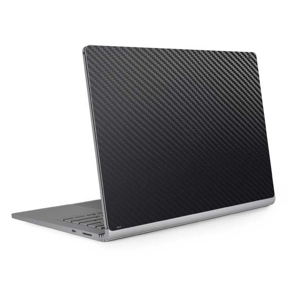 Black Carbon Fiber Specialty Texture Material Surface Book 2 15in Skin