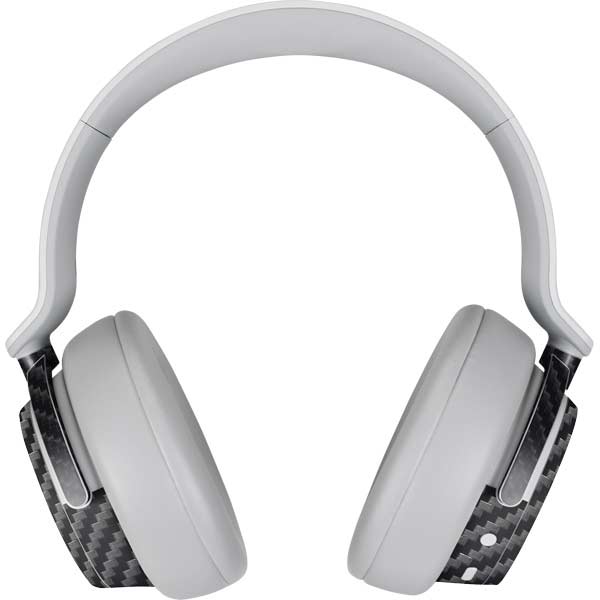 Black Carbon Fiber Specialty Texture Material Surface Headphones Skin