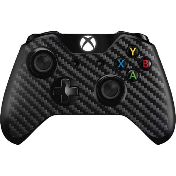 Black Carbon Fiber Specialty Texture Material Xbox One Controller Skin