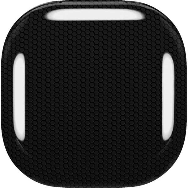 Specialty Vinyl Black Hex Texture Galaxy Buds Live Skin