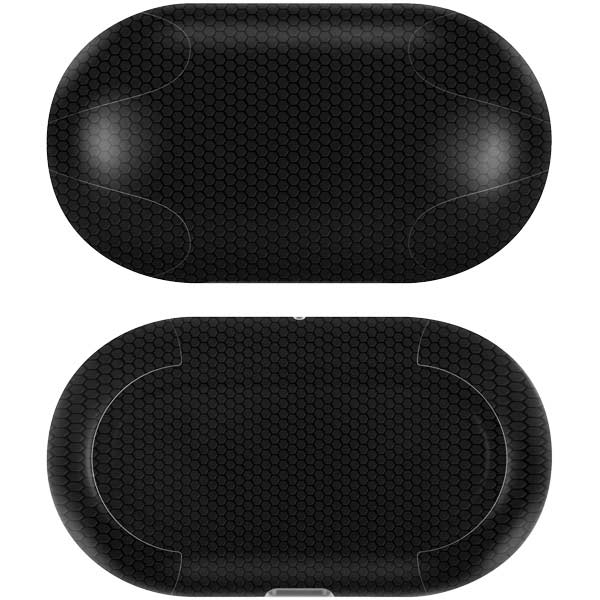 Specialty Vinyl Black Hex Texture Galaxy Buds Plus Skin