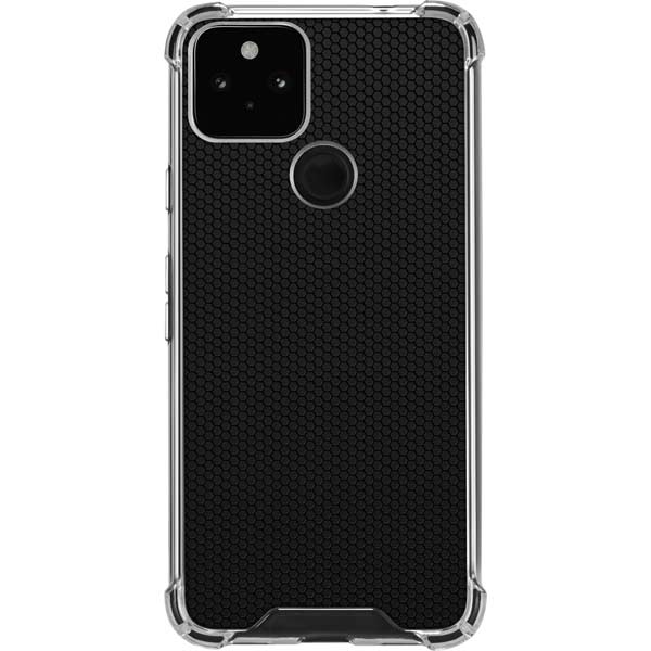 Specialty Vinyl Black Hex Texture Google Pixel Clear Case
