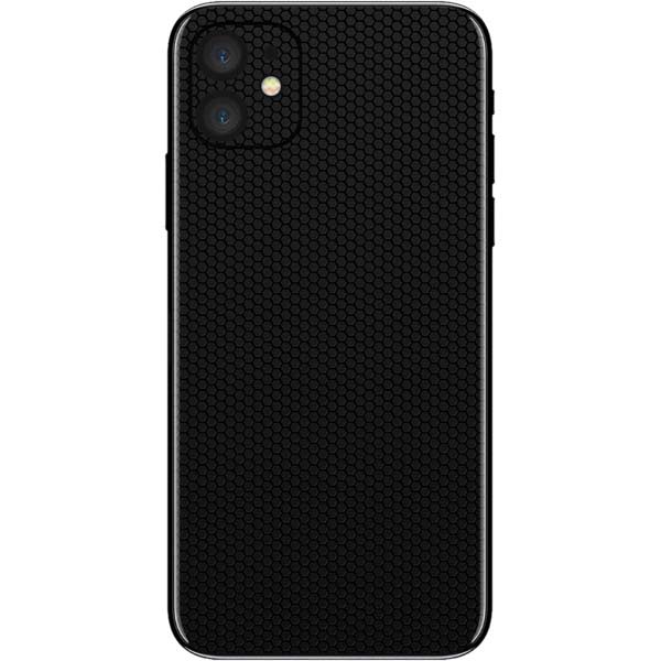 Specialty Vinyl Black Hex Texture iPhone 11 Skin