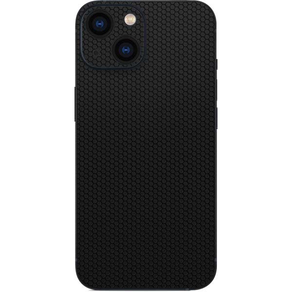 Specialty Vinyl Black Hex Texture iPhone 13 Mini Skin