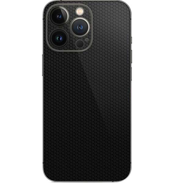 Specialty Vinyl Black Hex Texture iPhone 13 Pro Skin