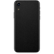 Specialty Vinyl Black Hex Texture iPhone XR Skin