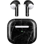 Black Marble Apple AirPods (3rd Gen 2021) Skin