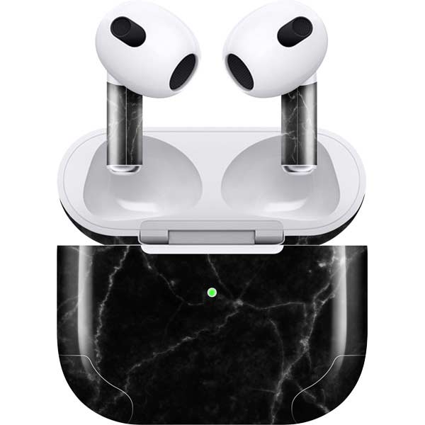 Black Marble Apple AirPods (3rd Gen 2021) Skin
