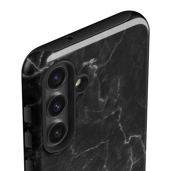 Black Marble Galaxy S24 Plus Impact Case