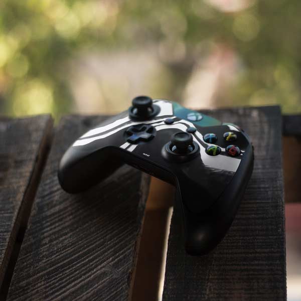 Black Marble Ink Xbox One Controller Skin