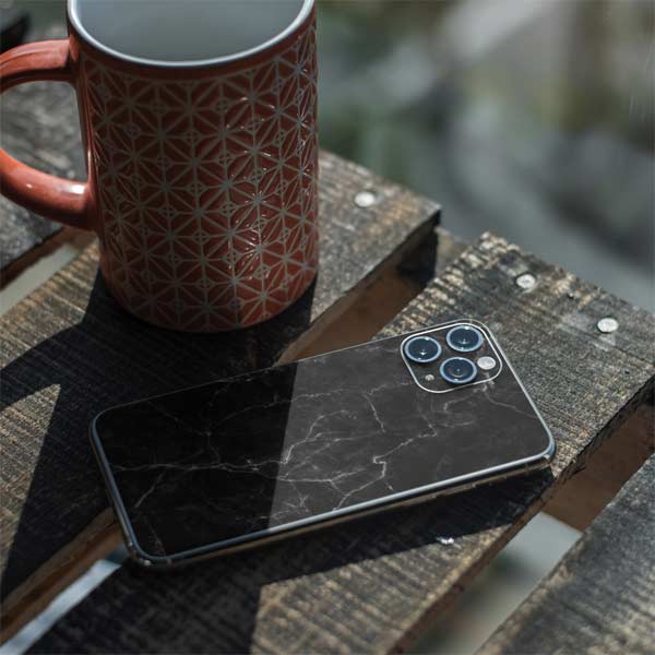 Black Marble iPhone 11 Pro Skin