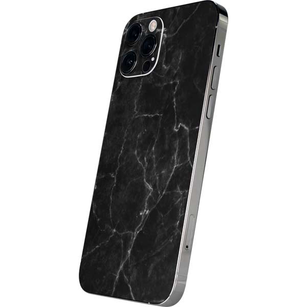 Black Marble iPhone 12 Pro Max Skin