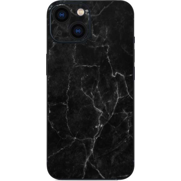 Black Marble iPhone 13 Mini Skin