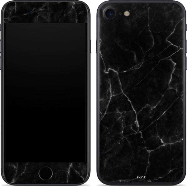 Black Marble iPhone SE (2nd & 3rd Gen) Skin