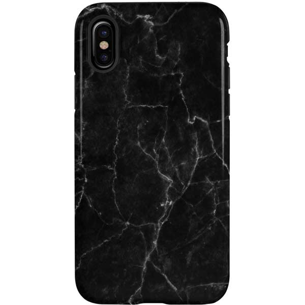 Black Marble iPhone XS Pro Case