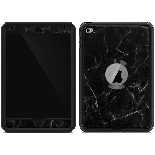 Black Marble Otterbox Defender iPad Skin