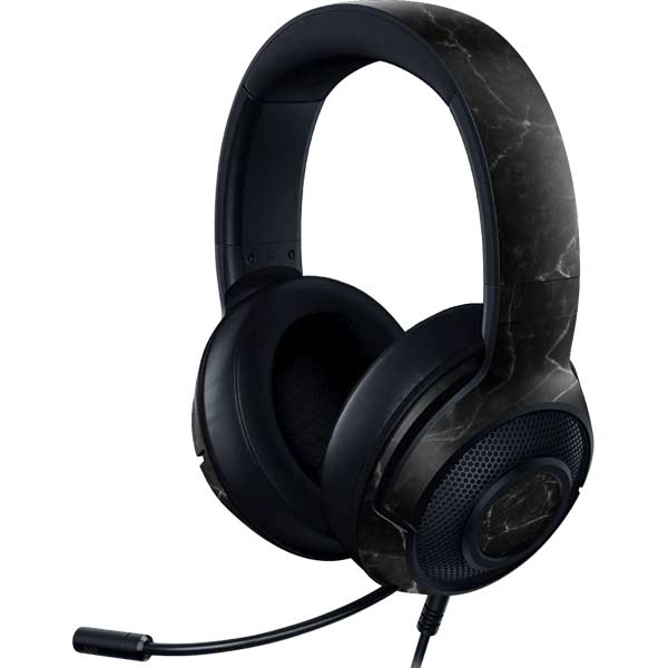 Black Marble Razer Kraken X Skin