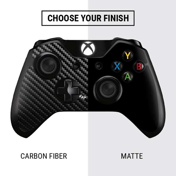 Black Happy Face Xbox One Controller Skin