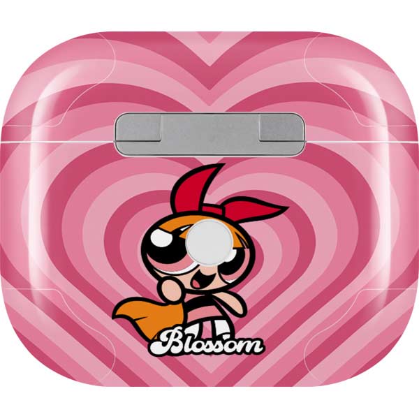 Cartoon Network Powerpuff Girls Blossom Pink Hearts Apple AirPods (3rd Gen 2021) Skin