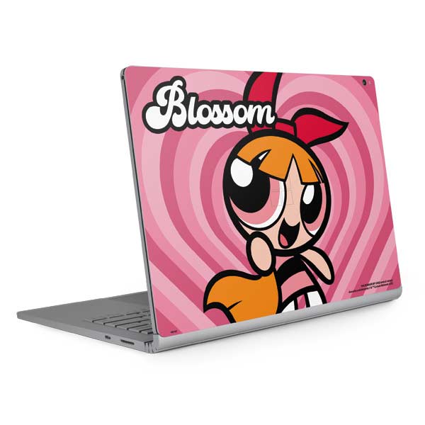 Cartoon Network Powerpuff Girls Blossom Pink Hearts Surface Book 2 15in Skin