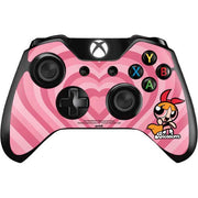 Cartoon Network Powerpuff Girls Blossom Pink Hearts Xbox One Controller Skin