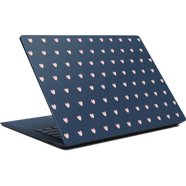 Blue and Pink Hearts Surface Laptop Skin