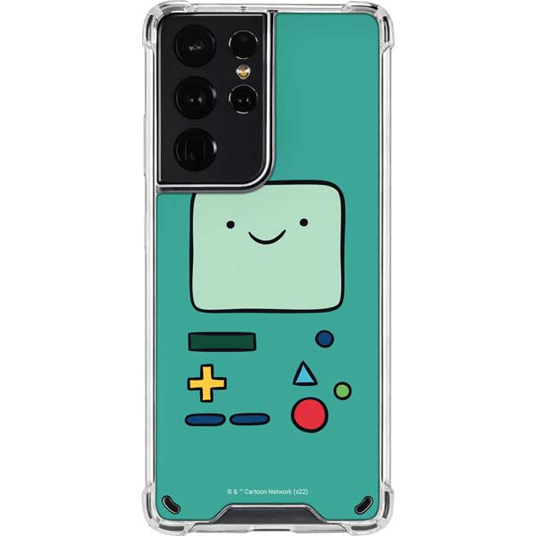 Adult Swim Adventure Time BMO Galaxy S21 Ultra 5G Clear Case