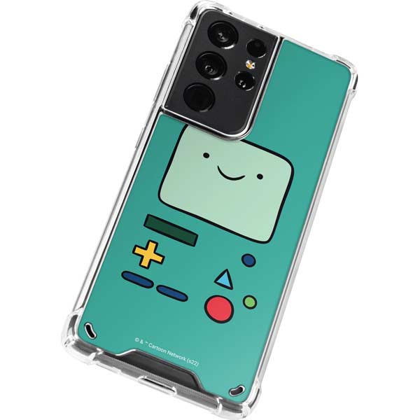 Adult Swim Adventure Time BMO Galaxy S21 Ultra 5G Clear Case