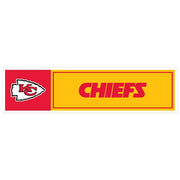 NFL Kansas City Chiefs 11" x 3" Bumper Sticker
