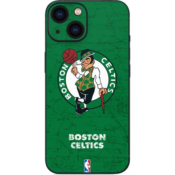 NBA Boston Celtics Green Primary Logo iPhone 13 Mini Skin