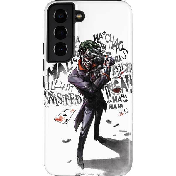 DC Comics The Joker Brilliantly Twisted Galaxy S22 Pro Case