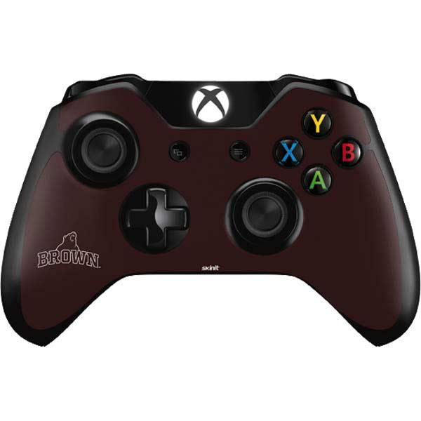 Brown University Outlined Xbox One Controller Skin
