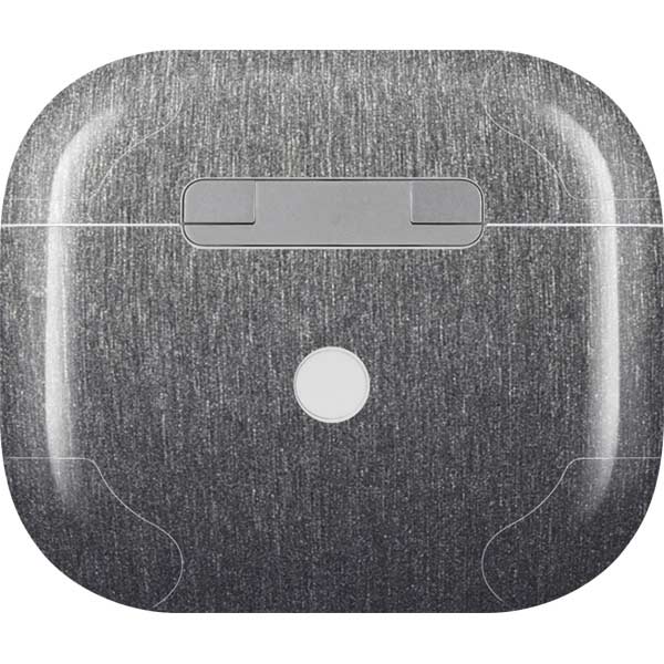 Specialty Vinyl Brushed Steel Texture Apple AirPods (3rd Gen 2021) Skin