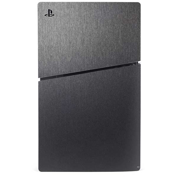 Brushed Steel Texture PS5 Slim Disk Bundle Skin