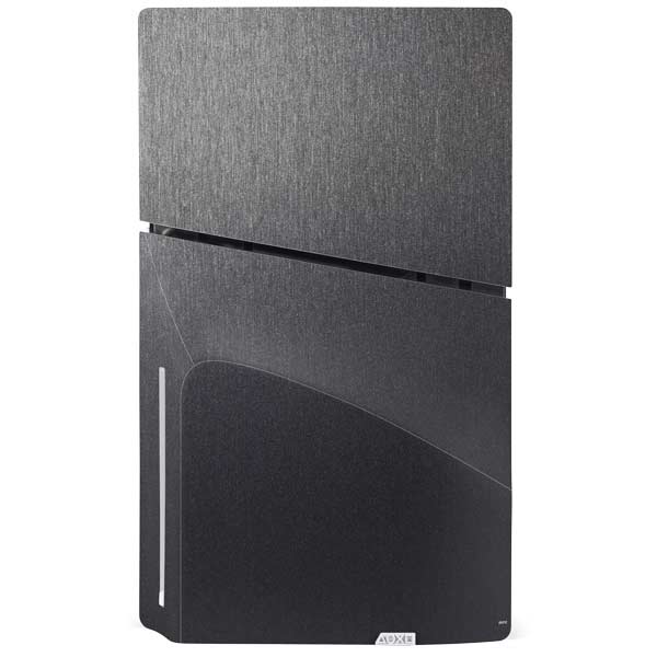 Brushed Steel Texture PS5 Slim Disk Bundle Skin