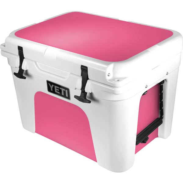 Bubble Gum Pink YETI Tundra 35 Hard Cooler Skin - Main Image