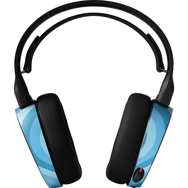 Cartoon Network Powerpuff Girls Bubbles Blue Hearts SteelSeries Arctis 3 Skin