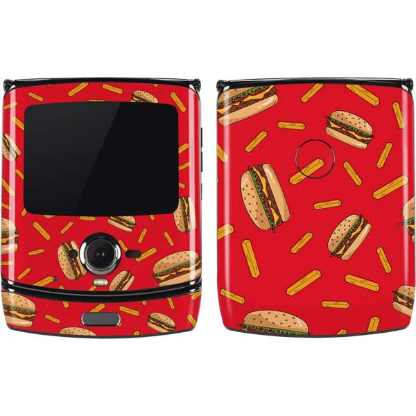 Motorola - バーガー Burgers and Fries Skin – Skinit