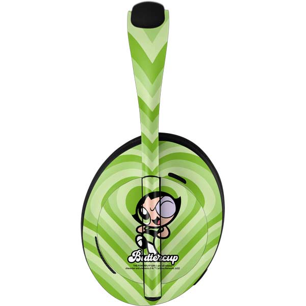 Cartoon Network Powerpuff Girls Buttercup Green Hearts Bose Noise Cancelling Headphones 700 Skin
