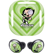 Cartoon Network Powerpuff Girls Buttercup Green Hearts Galaxy Buds Pro Skin