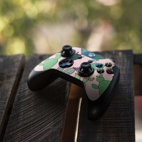 Cactus Print Xbox One Controller Skin