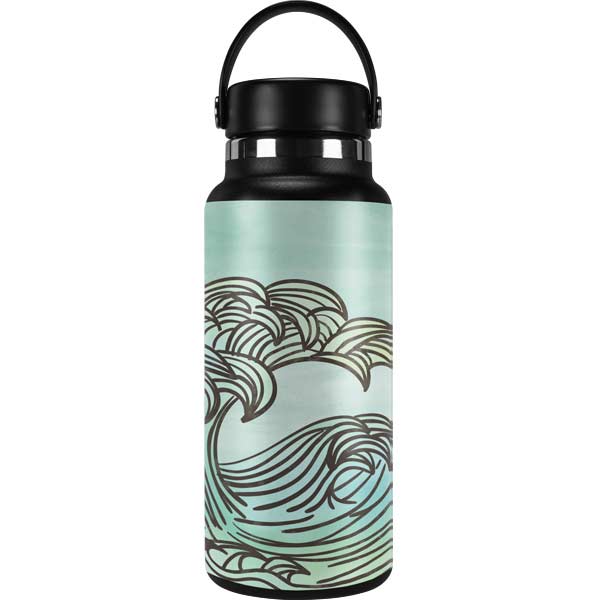 32 oz glass bottle wine 32 oz Black UV Glass Boston Round Bottle 28-400 Neck Finish